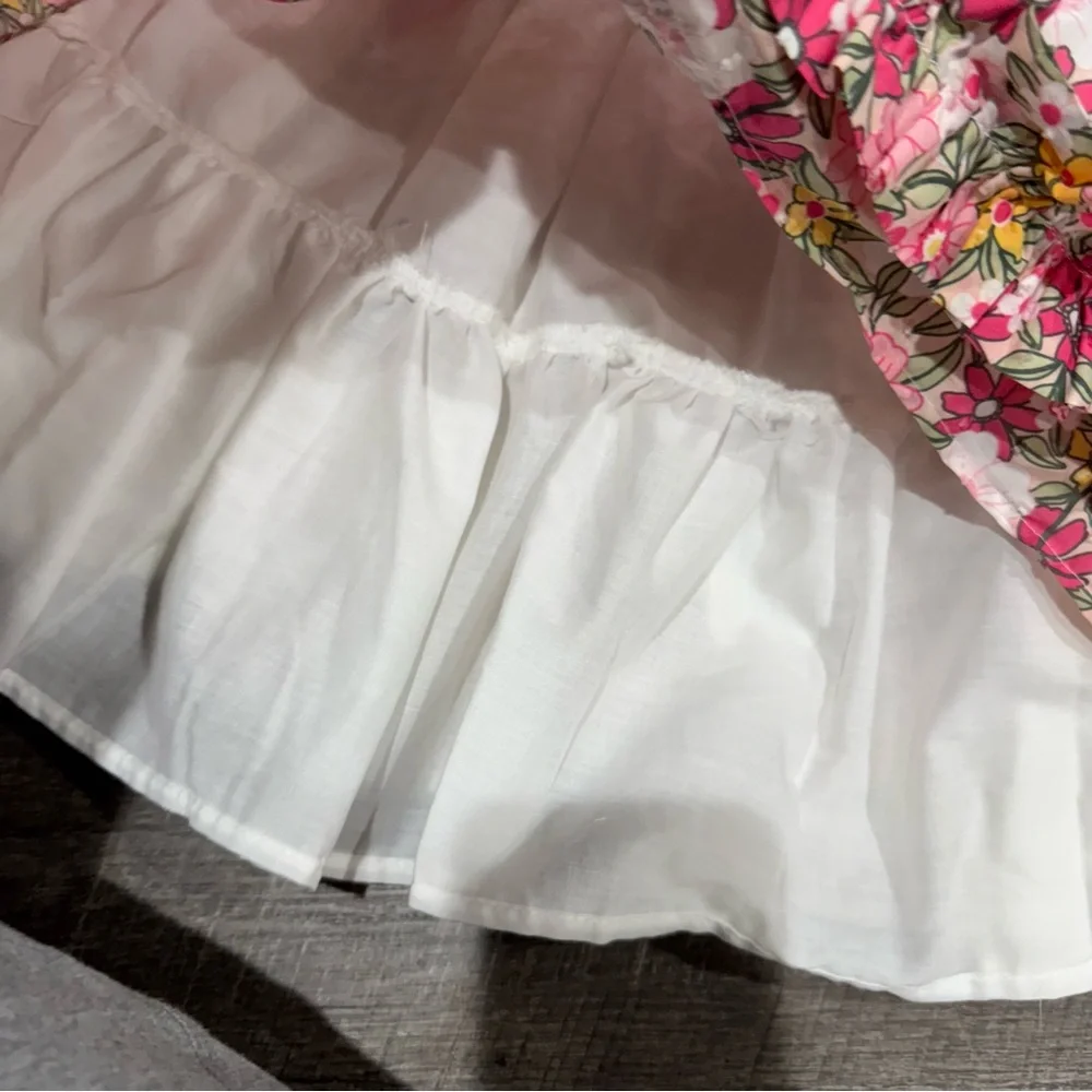 Cynthia Rowley girls size 7 floral summer dress‎